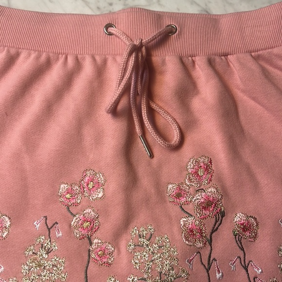 One Heart Pink Embroidered Skirt - Picture 3 of 5